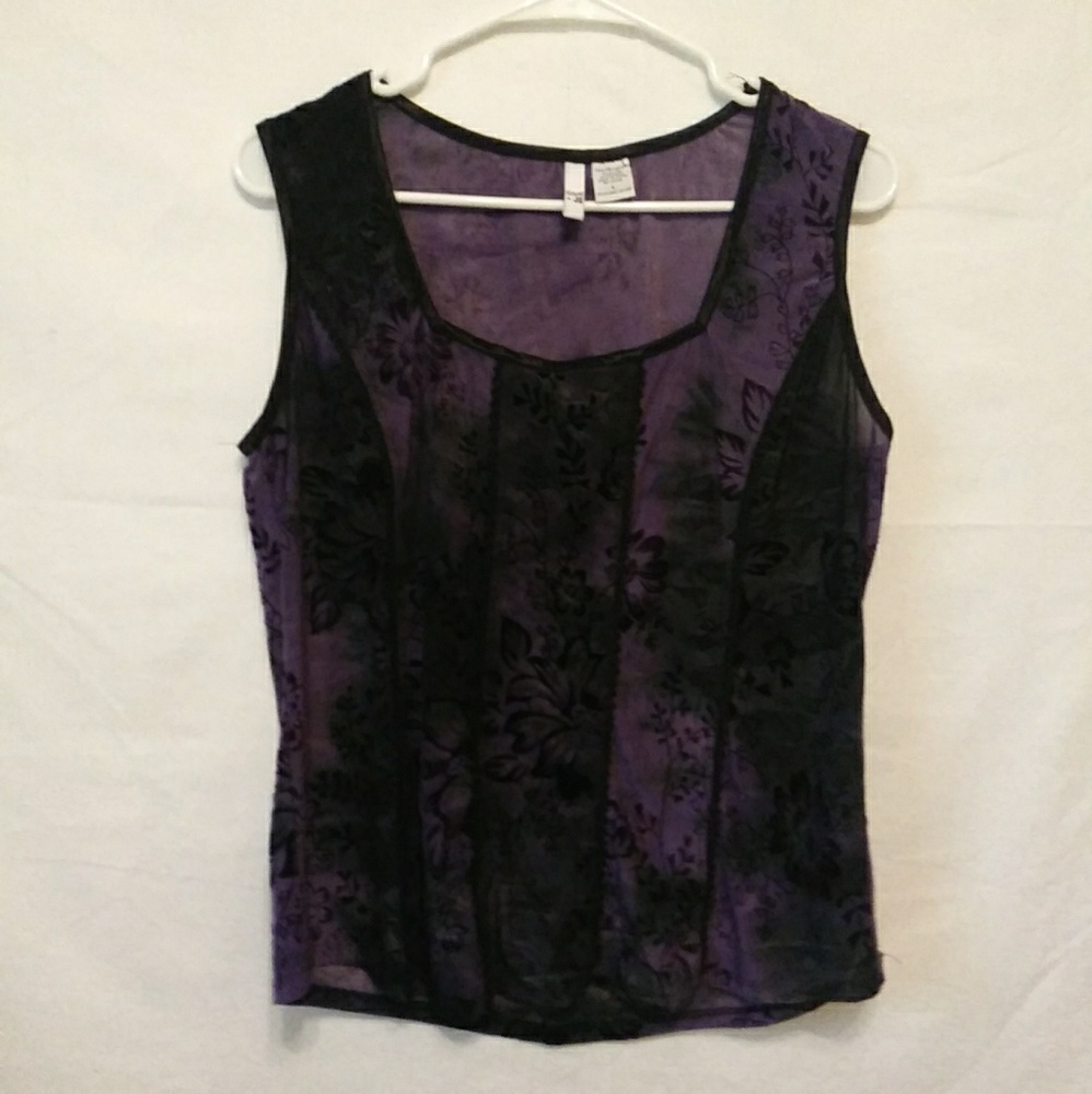 Sami Jo purple tank